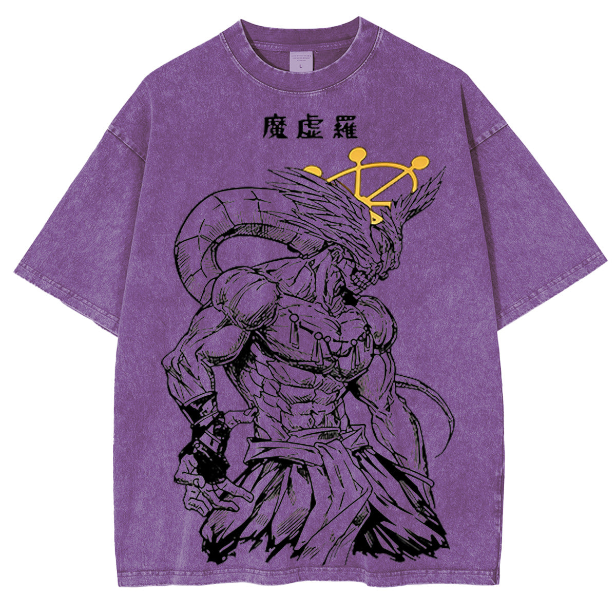 Jujutsu Kaisen :Mahoraga Polera Lavada Vintage