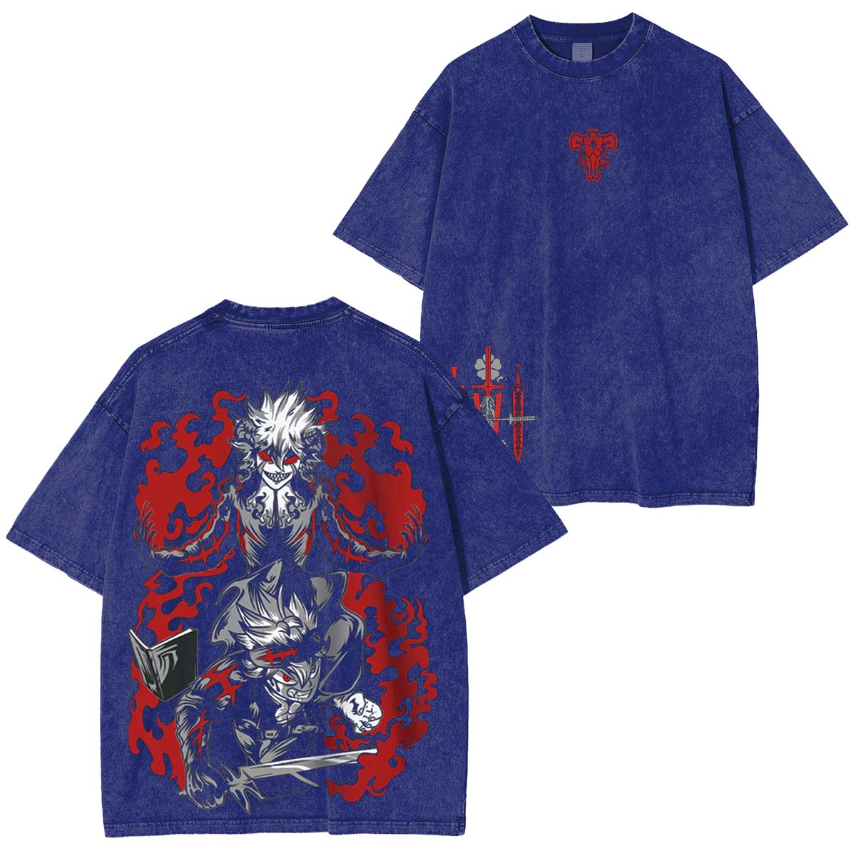 Asta Black Clover Polera Oversize