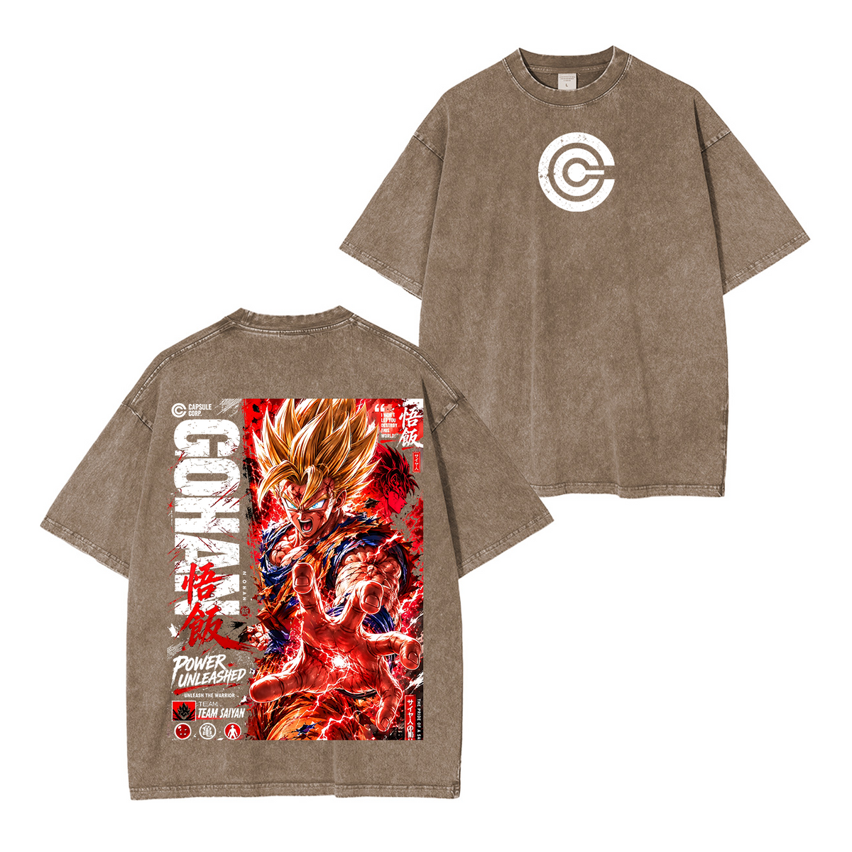 Future Trunks Dragon Ball Vintage Polera Unisex Lavada