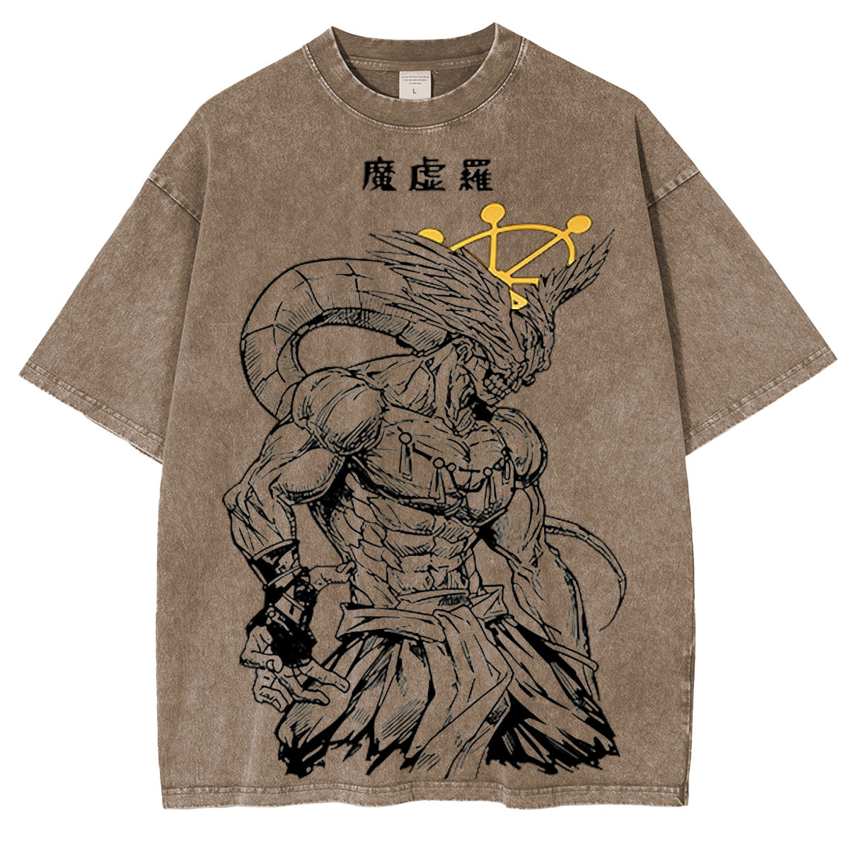 Jujutsu Kaisen :Mahoraga Polera Lavada Vintage