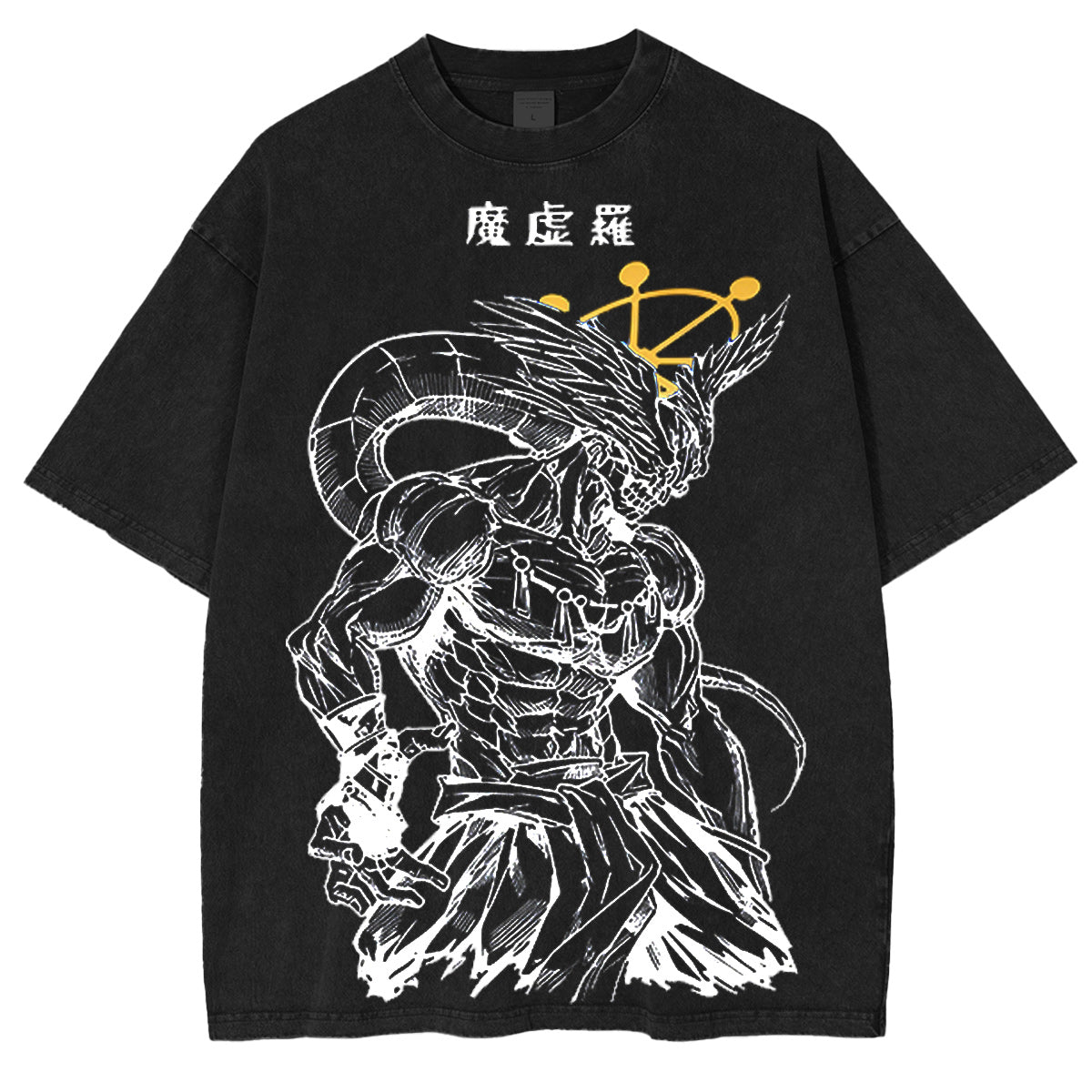 Jujutsu Kaisen :Mahoraga Polera Lavada Vintage