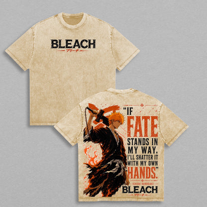 Ichigo Bleach Polera Lavada