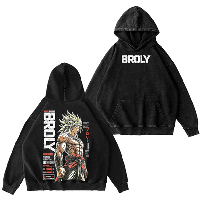 Broly Dragon Ball Super Unisex Washed T-Shirt