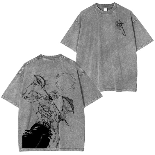 The Seven Deadly Sins Vintage washed T-shirt/Crewneck/Hoodie
