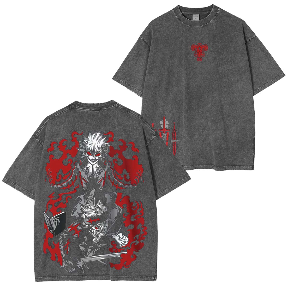 Asta Black Clover Polera Oversize