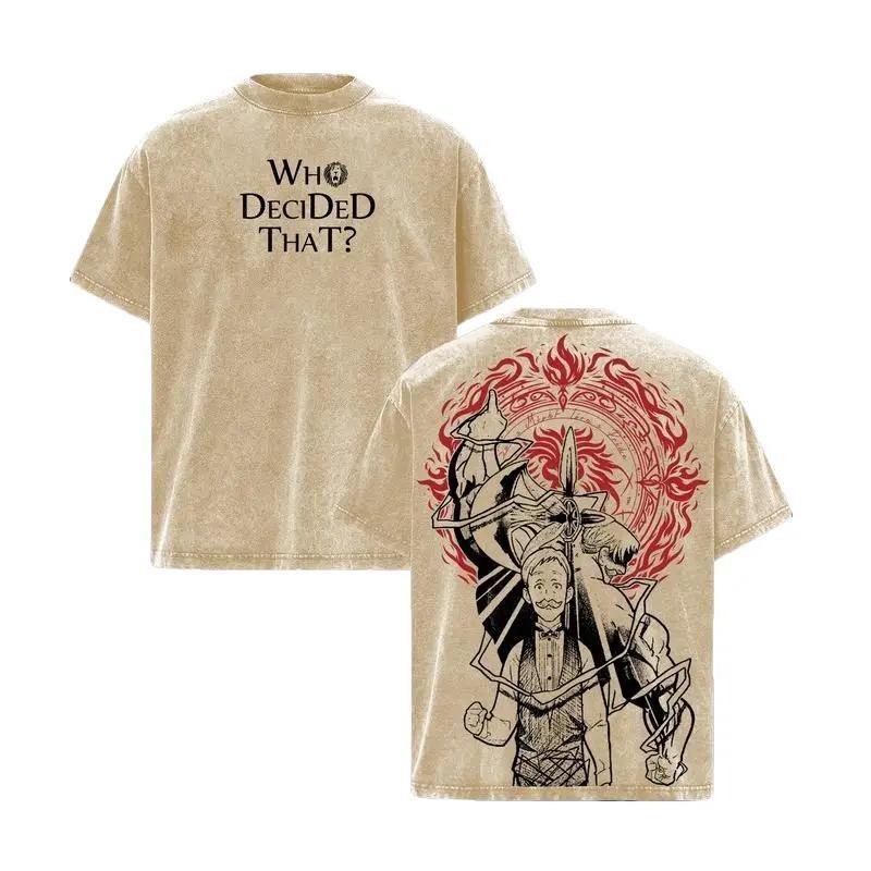 SevenDeadlySins Vintage washed T-shirt/Crewneck/Hoodie