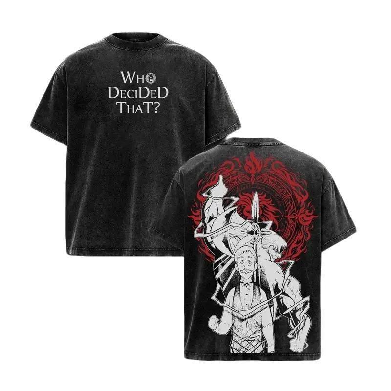 SevenDeadlySins Vintage washed T-shirt/Crewneck/Hoodie