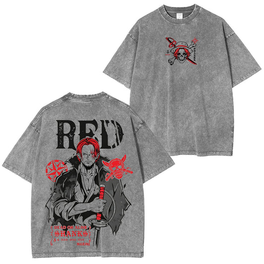 One Piece Shanks Vintage Tee