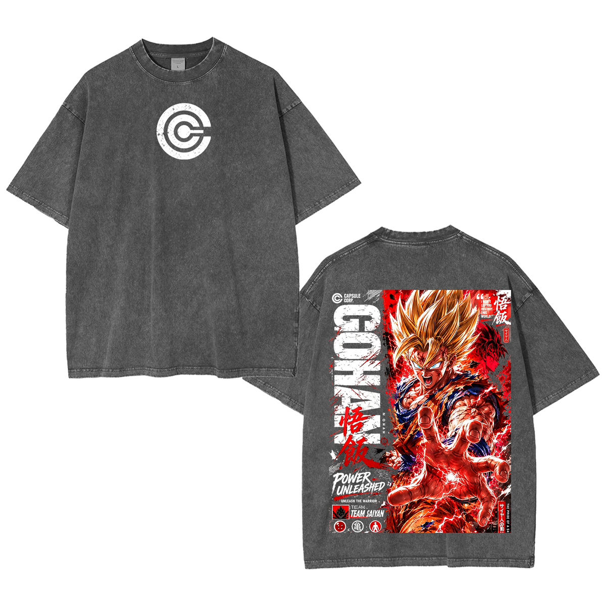 Future Trunks Dragon Ball Vintage Polera Unisex Lavada