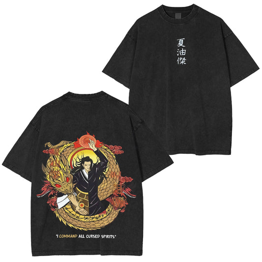 Jujutsu Kaisen :Suguru Geto Vintage washed T-shirt/Crewneck/Hoodie