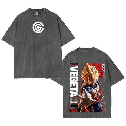 Vegeta Statue Unboxing - Dragon Ball Vintage Polera Unisex Lavada