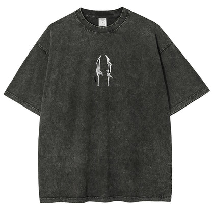 Solo Leveling Unisex Fit Polera Lavada