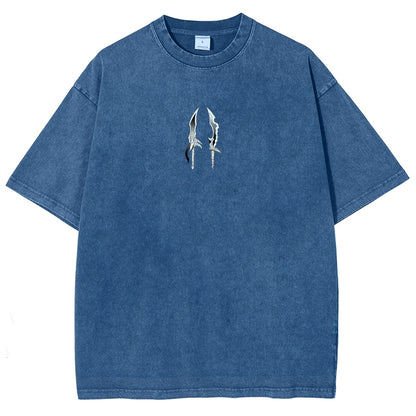 Solo Leveling Unisex Fit Polera Lavada