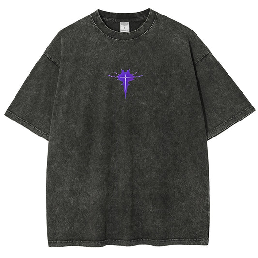solo leveling Unisex Fit Polera Lavada 2501009735