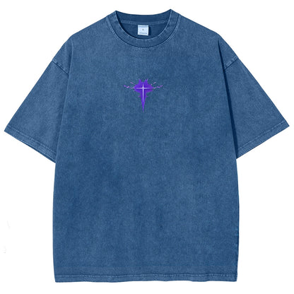 solo leveling Unisex Fit Polera Lavada 2501009735