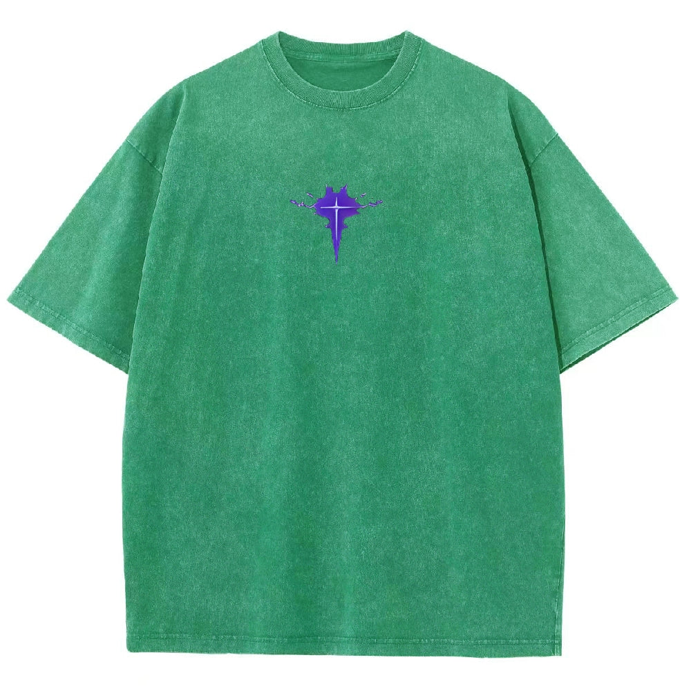 solo leveling Unisex Fit Polera Lavada 2501009735