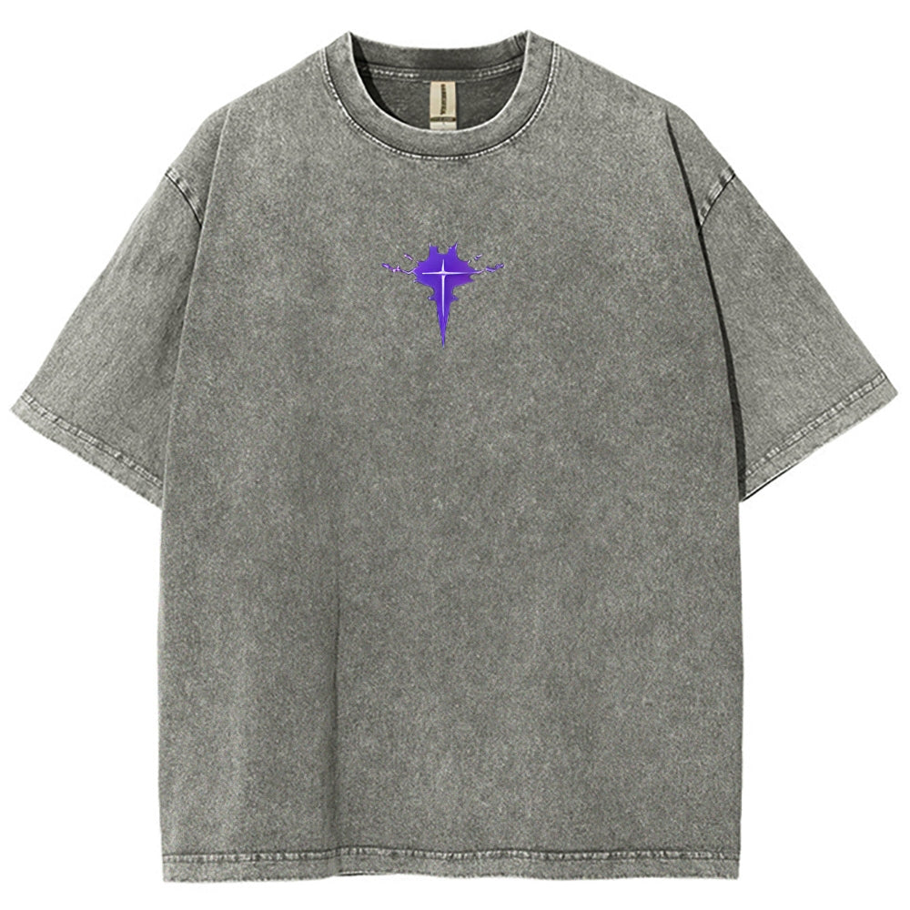 solo leveling Unisex Fit Polera Lavada 2501009735