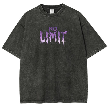 Solo-Leveling Sung Jin Woo Unisex Fit Polera Lavada