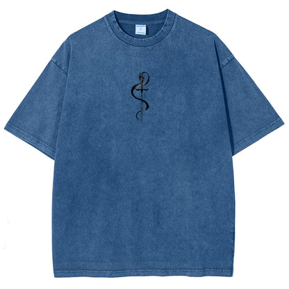 solo leveling Unisex Fit Polera Lavada 2502004303