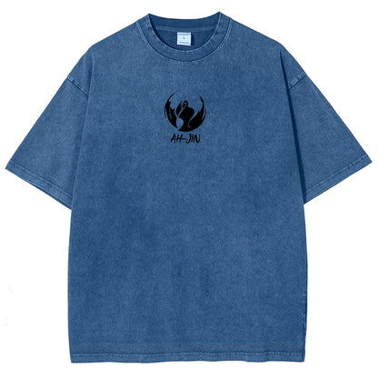 solo leveling Unisex Fit Polera Lavada 2502007458