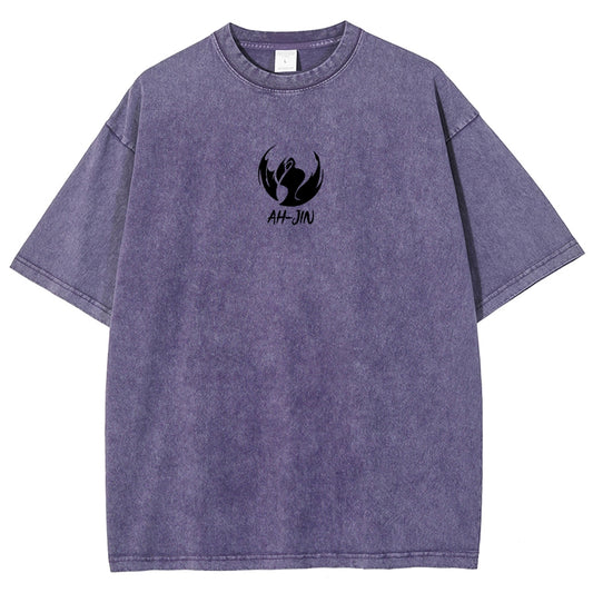 solo leveling Unisex Fit Polera Lavada 2502007458