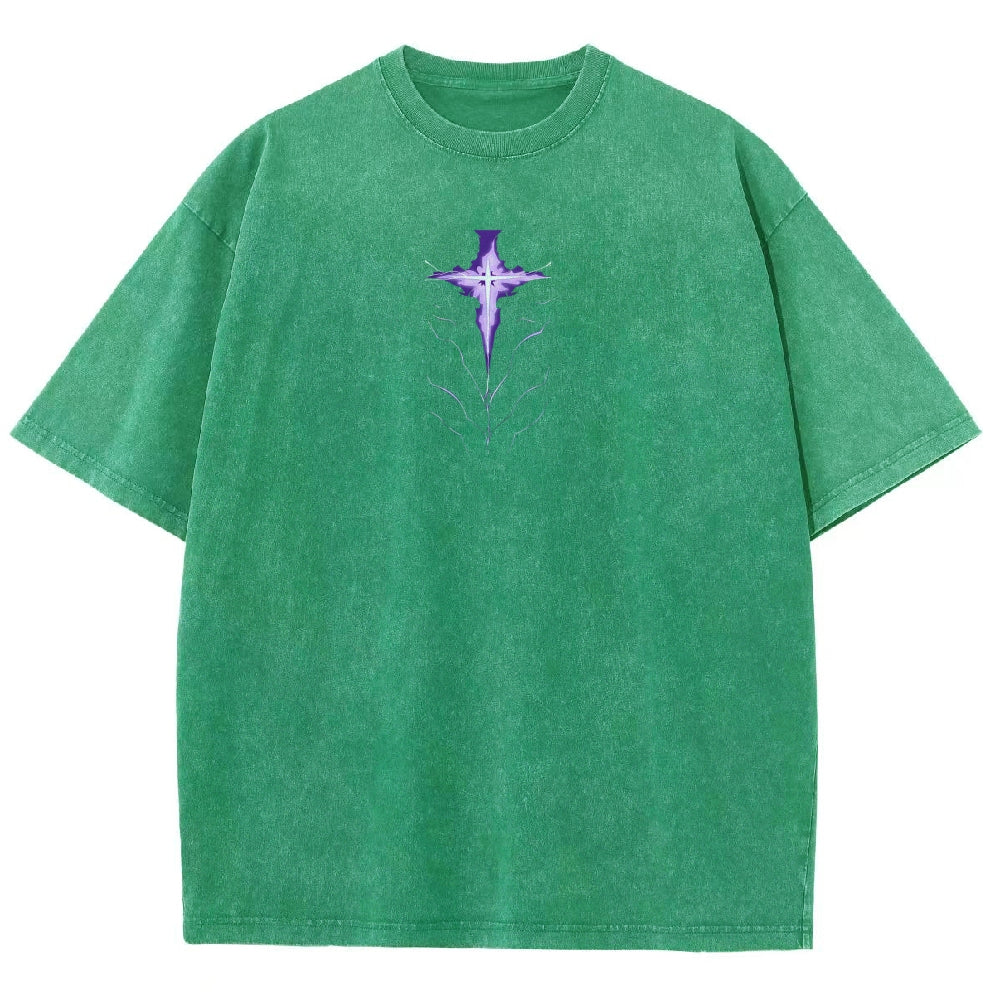 solo leveling Unisex Fit Polera Lavada 2502007460