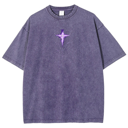 solo leveling Unisex Fit Polera Lavada 2502007460