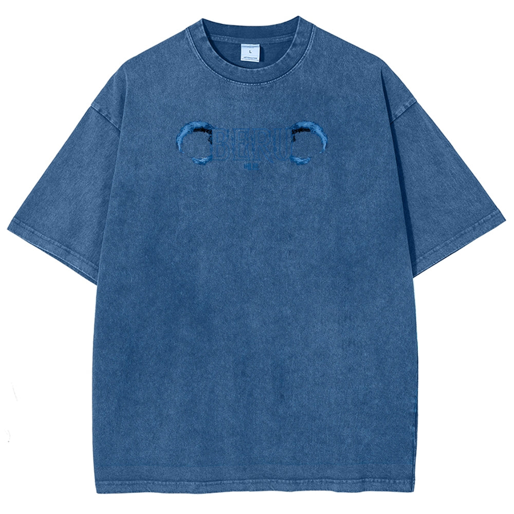 solo leveling Unisex Fit Polera Lavada 2502007532