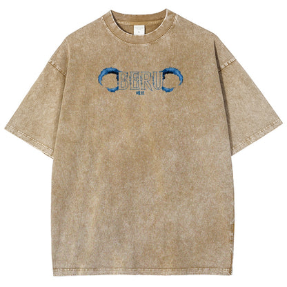 solo leveling Unisex Fit Polera Lavada 2502007532