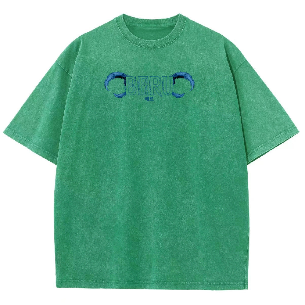 solo leveling Unisex Fit Polera Lavada 2502007532