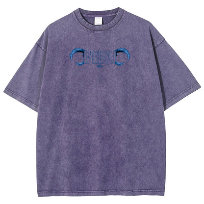 solo leveling Unisex Fit Polera Lavada 2502007532