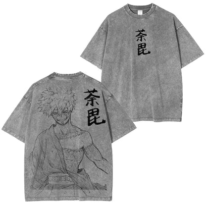 My Hero Academia Polera Lavada Vintage