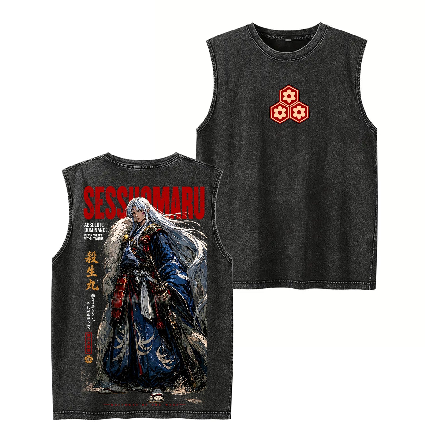 Inuyasha Sesshomaru Unisex Washed T-shirt/Crewneck/Hoodie