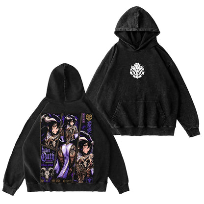 Overlord Albedo Unisex Washed T-shirt/Crewneck/Hoodie