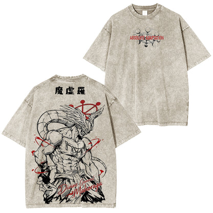 Jujutsu Kaisen :Mahoraga Polera Lavada Vintage