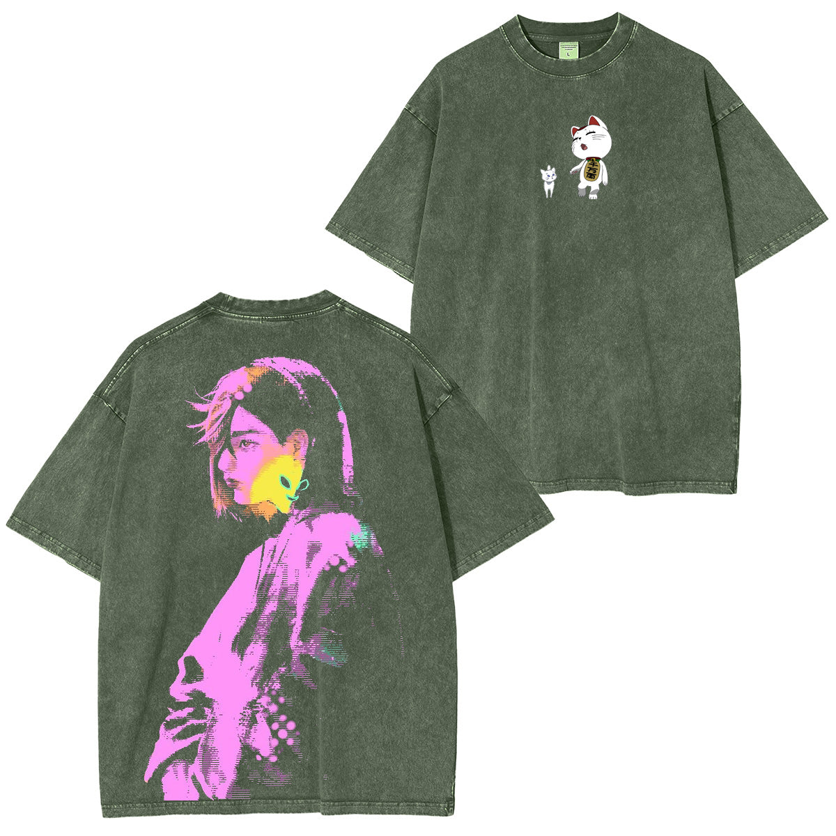 Dandadan Polera Lavada Vintage