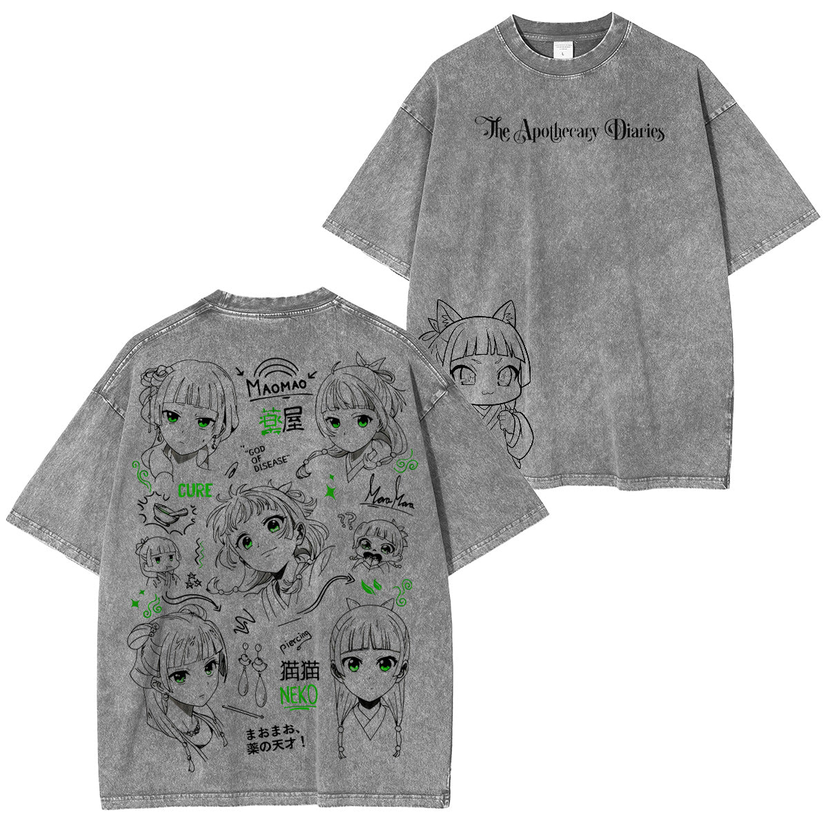 Maomao The Apothecary Diaries Washed T-shirt/Crewneck/Hoodie