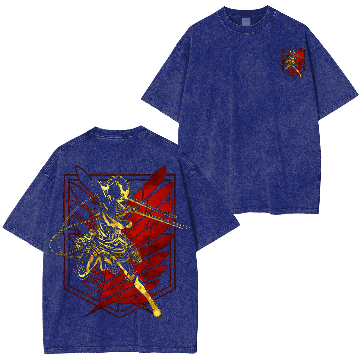 Attack on Titan Washed T-shirt/Crewneck/Hoodie