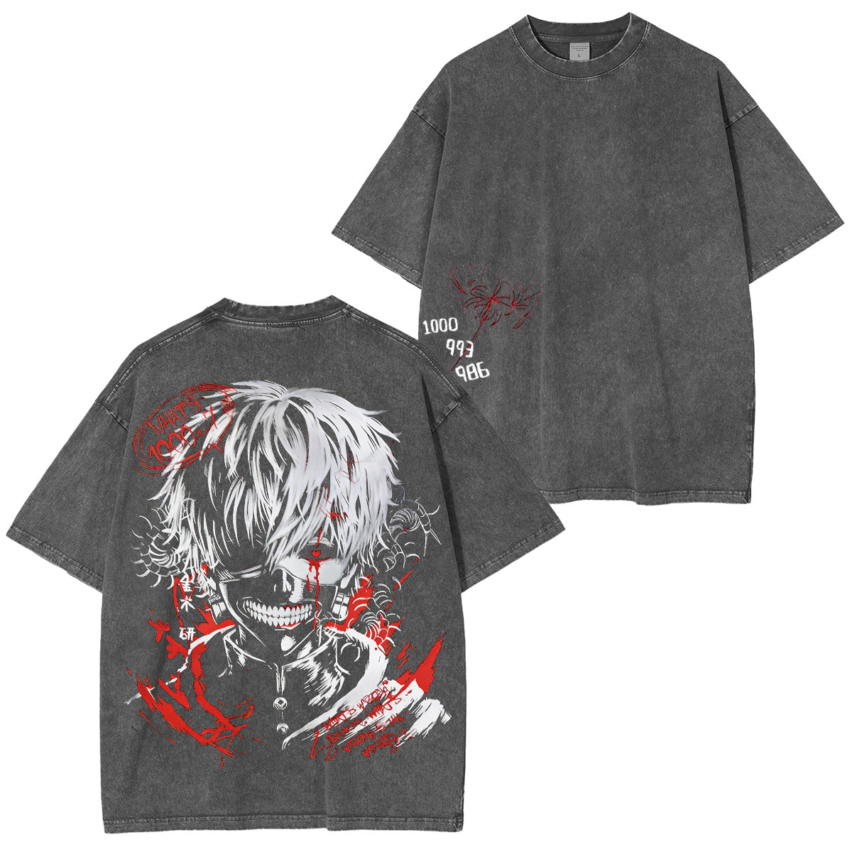 Ken Kaneki Tokyo Ghoul Polera Lavada