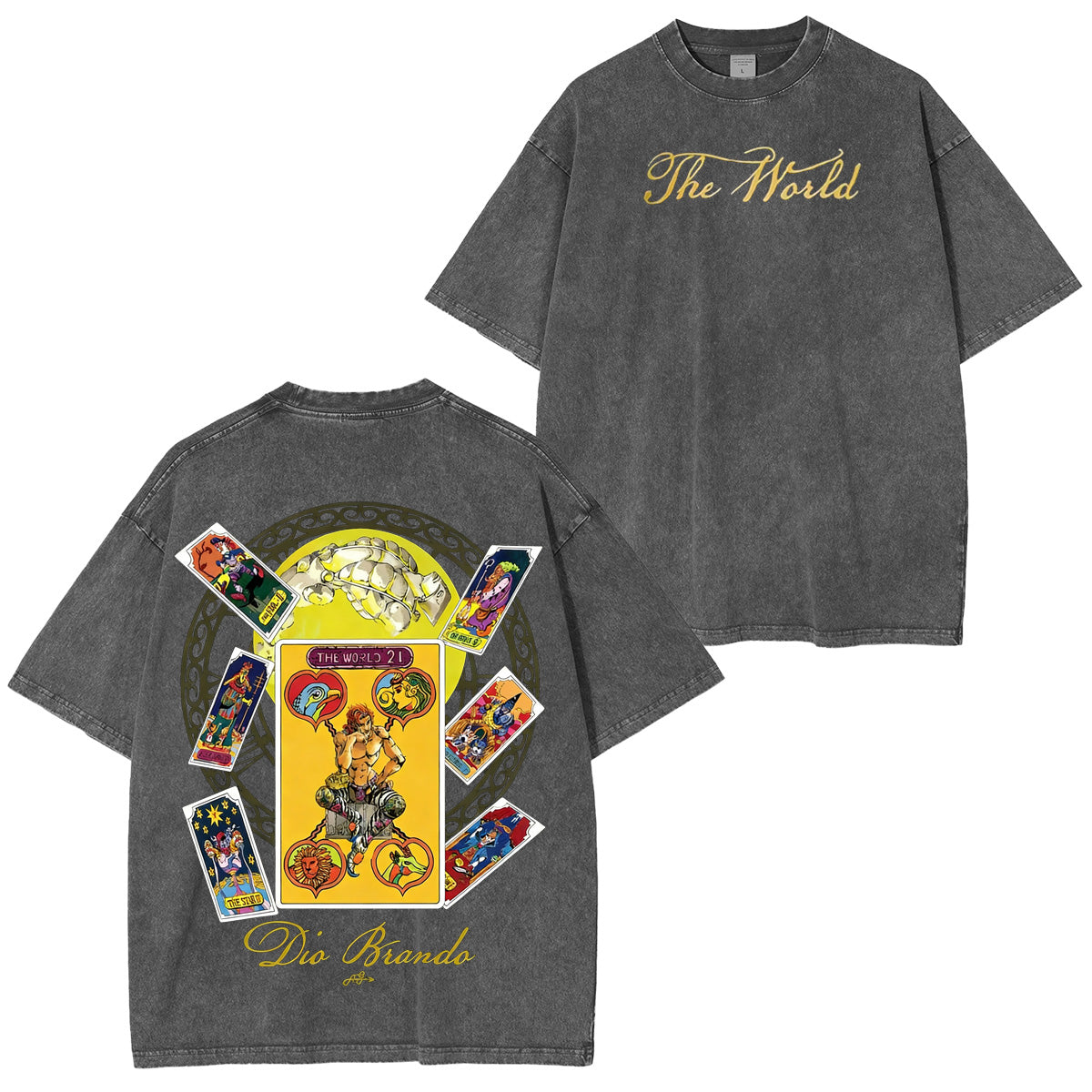 JoJo's Bizarre Adventure Washed T-shirt/Crewneck/Hoodie
