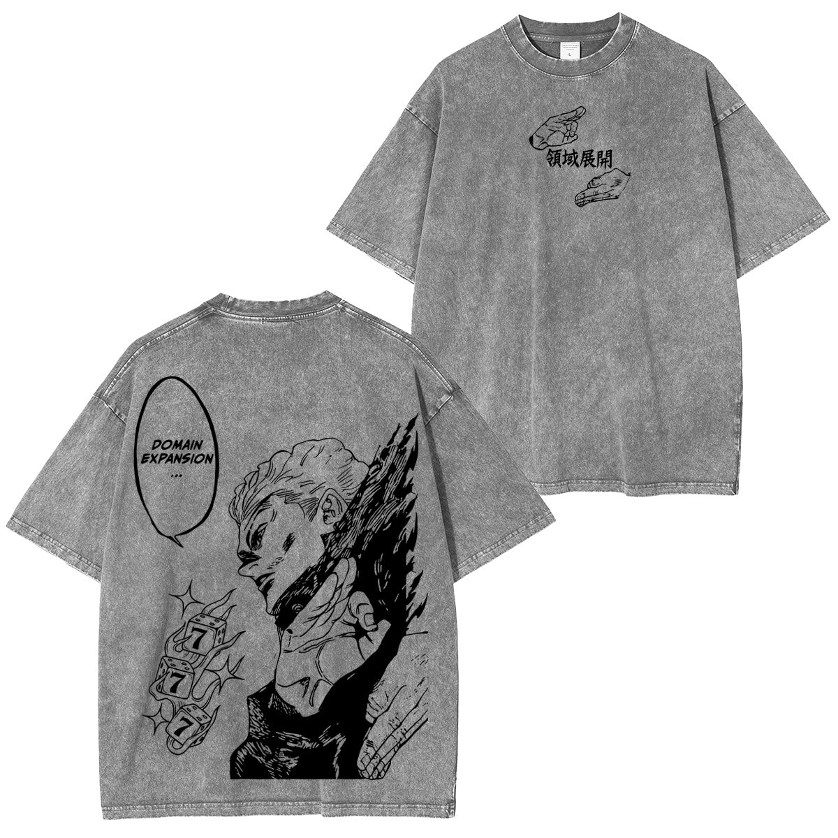 Kento Nanami Jujutsu Kaisen Washed T-shirt/Crewneck/Hoodie