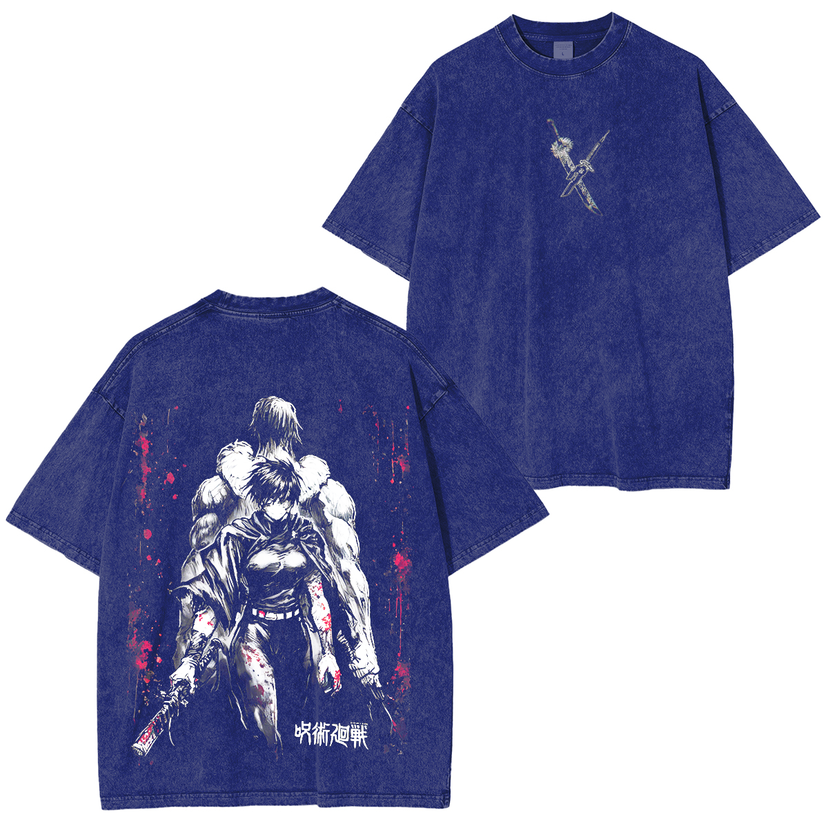 Jujutsu Kaisen Anime Polera Lavada