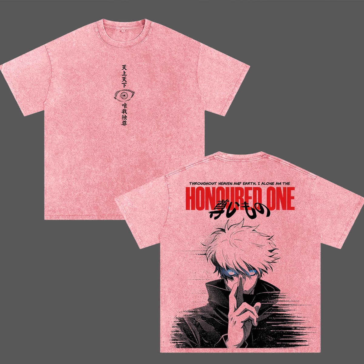 Gojo Satoru - The Honoured One Polera Lavada