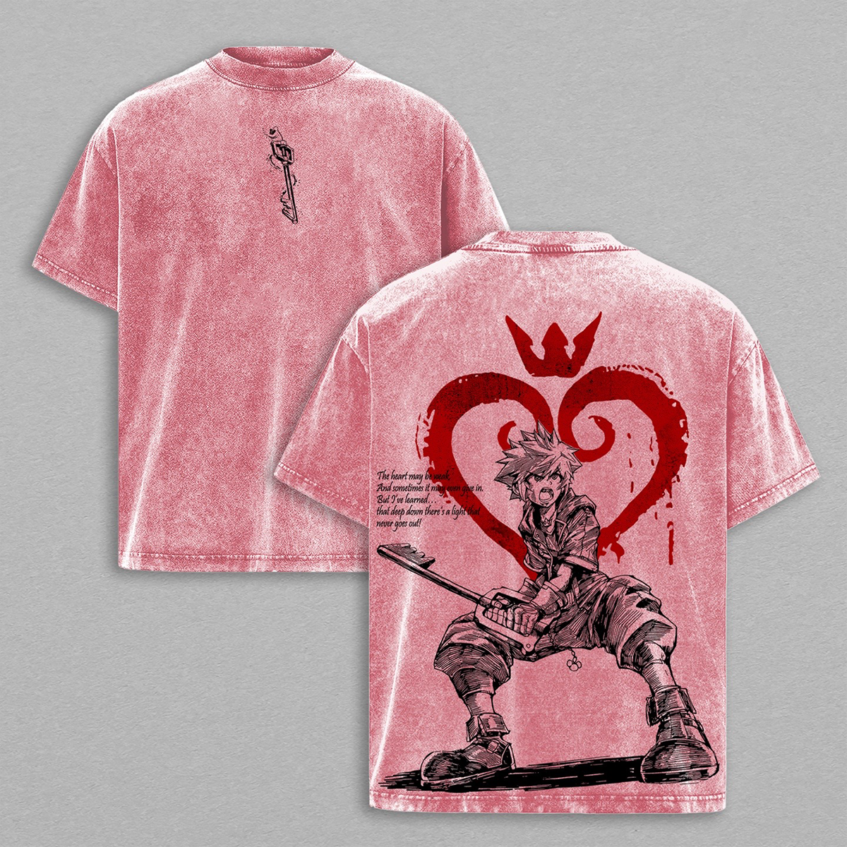 Kingdom Hearts Washed T-shirt