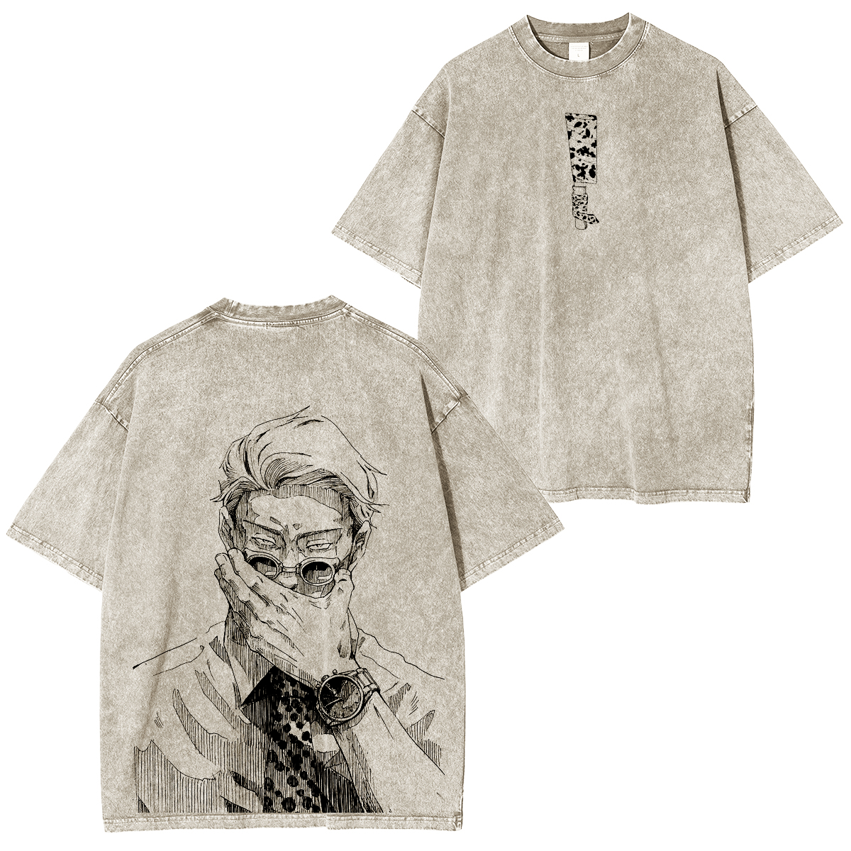Jujutsu Kaisen Vintage Washed T-shirt/Crewneck/Hoodie