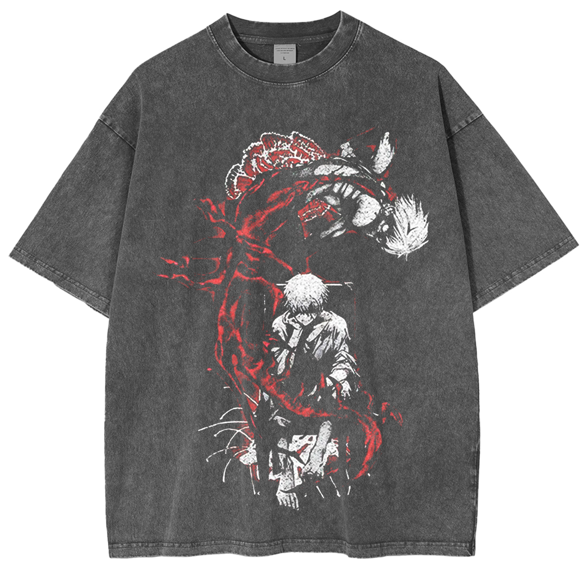 Tokyo Ghoul Anime Washed T-shirt
