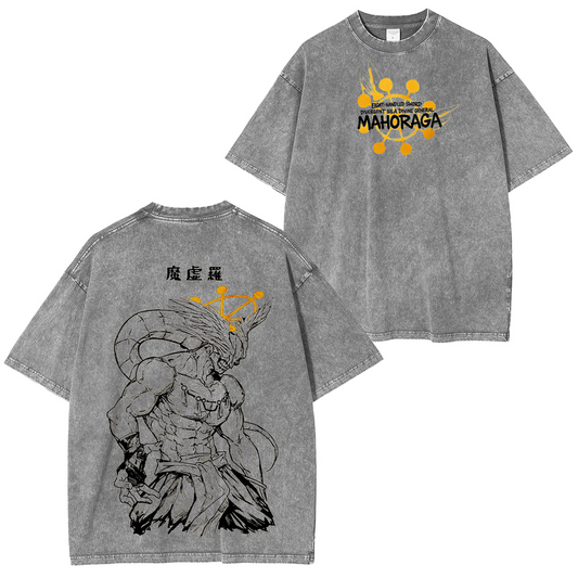 Jujutsu Kaisen Vintage washed T-shirt/Crewneck/Hoodie
