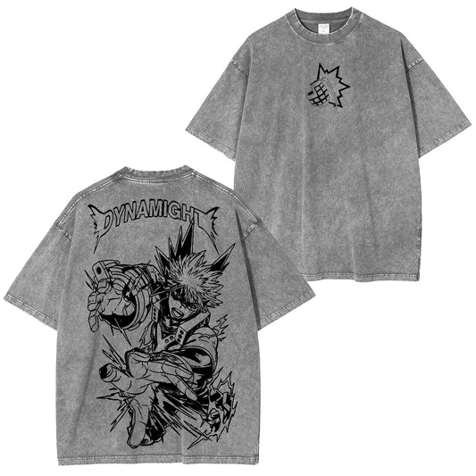 My Hero Academia Anime Unisex Washed T-Shirt/HOODIE