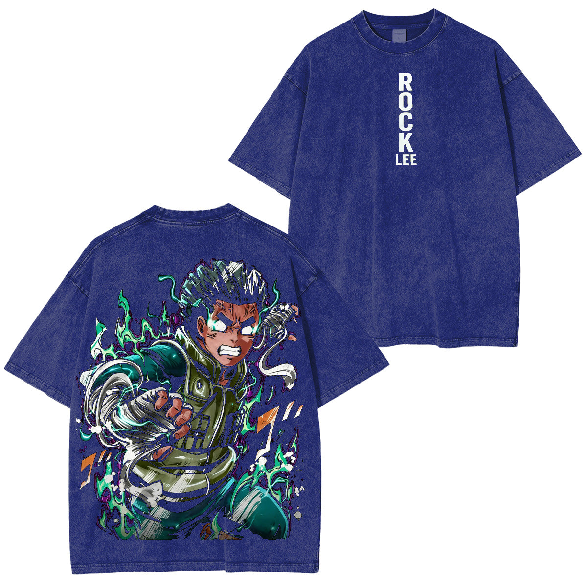 Rock Lee Naruto Washed T-shirt/Crewneck/Hoodie