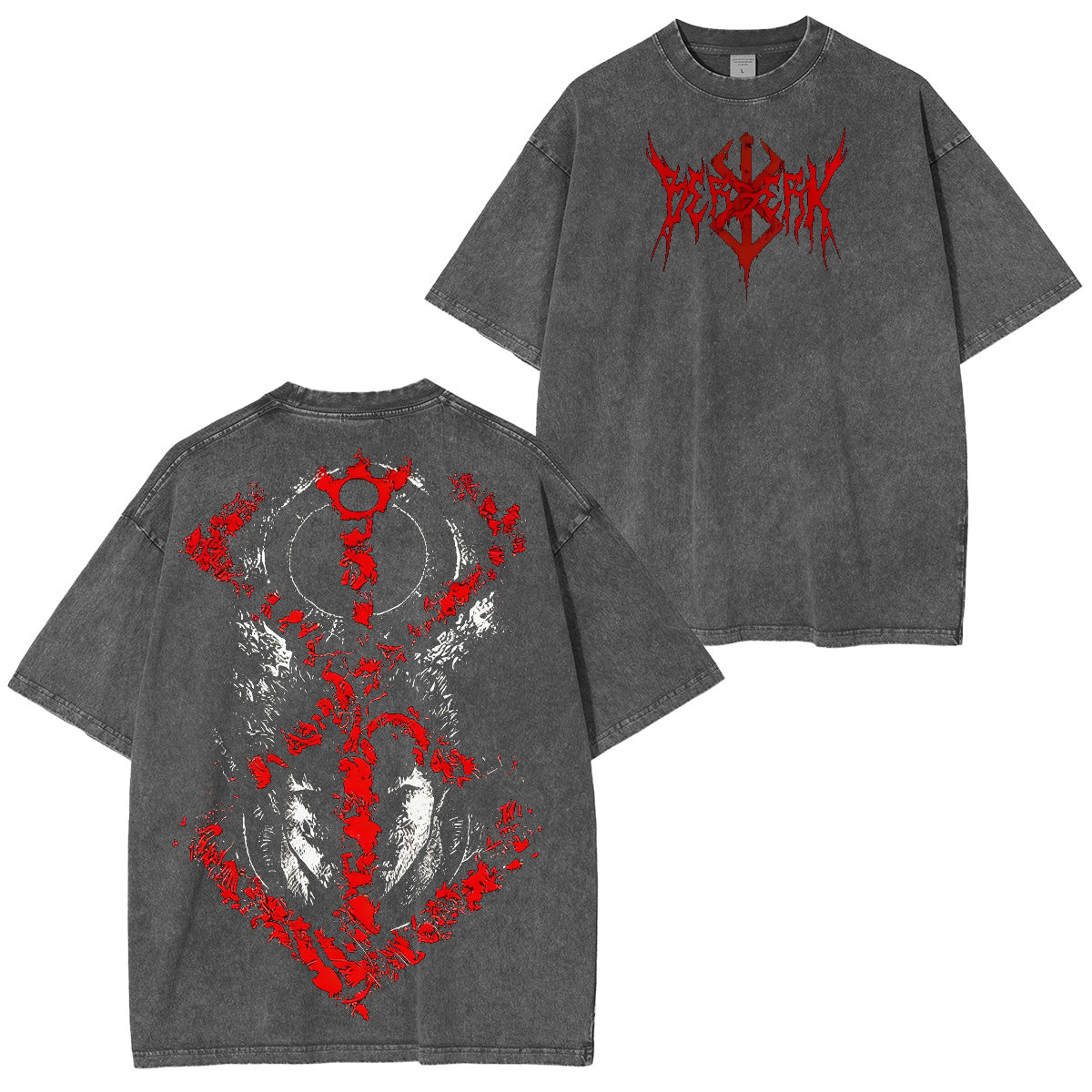 Guts Berserk Polera Lavada